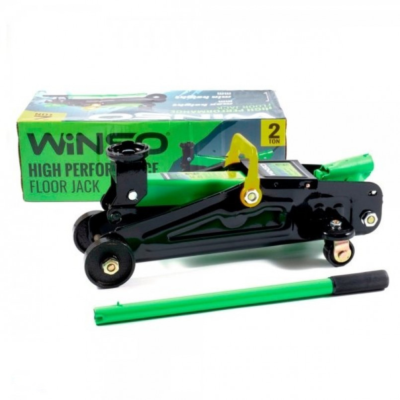 Домкрат гідравлічний, підкатний, 2т., 7 кг., висота 130-330мм., картона упаковка