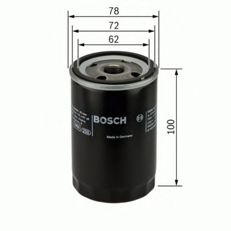 0451103111 BOSCH Фільтр оливи P3111