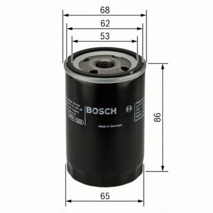 0451103276 BOSCH Фільтр оливи P3276