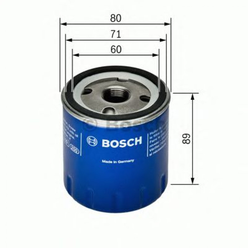 0451103299 BOSCH Фільтр оливи P3299