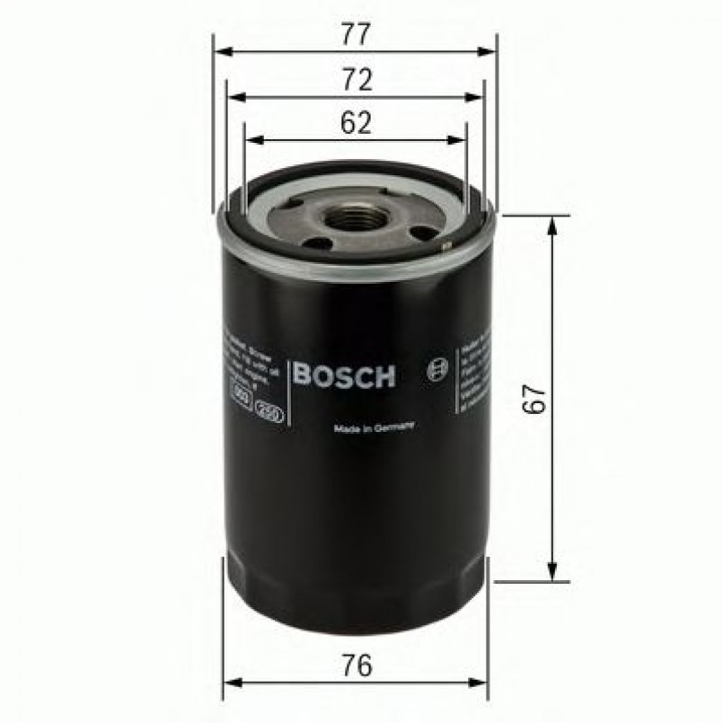 0451103300 BOSCH Фільтр оливи P3300