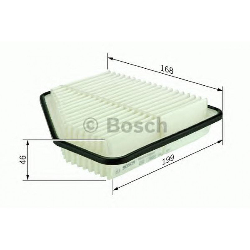 F026400132 BOSCH Фільтр повітря S0132