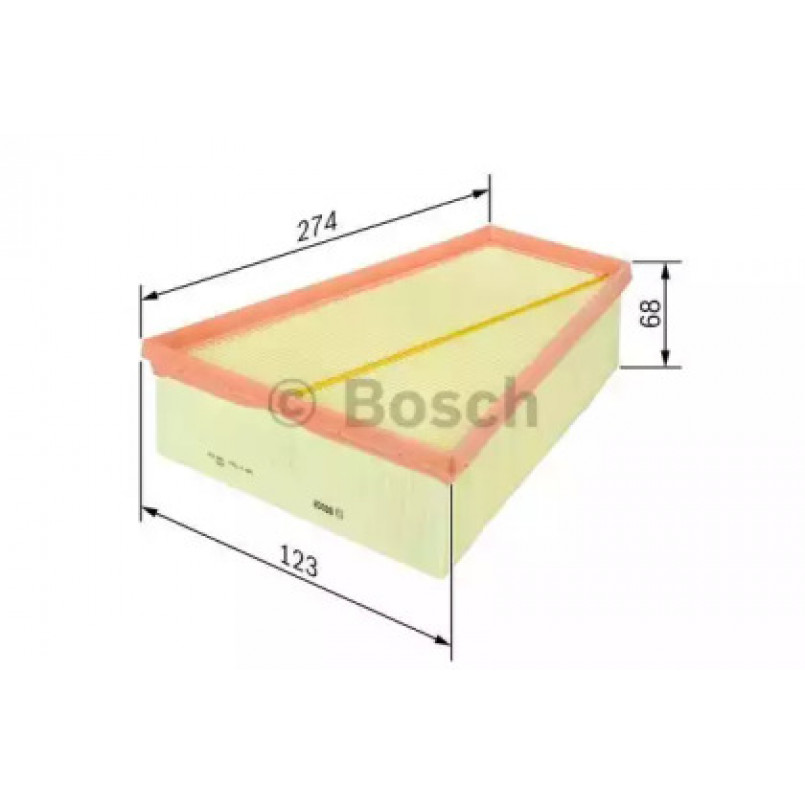 F026400343 BOSCH Фільтр повітря S0343