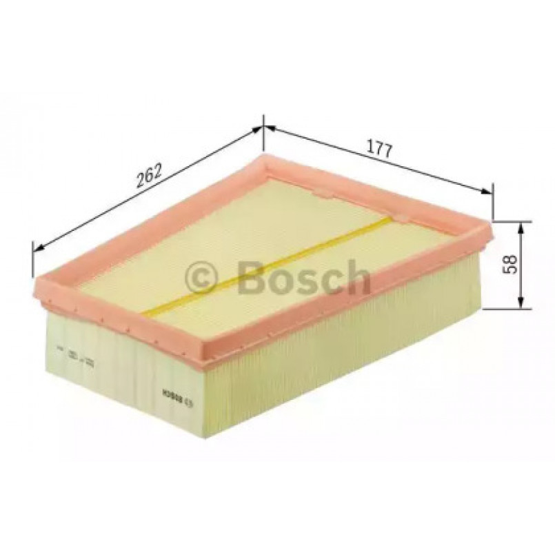 F026400380 BOSCH Фільтр повітря S0380