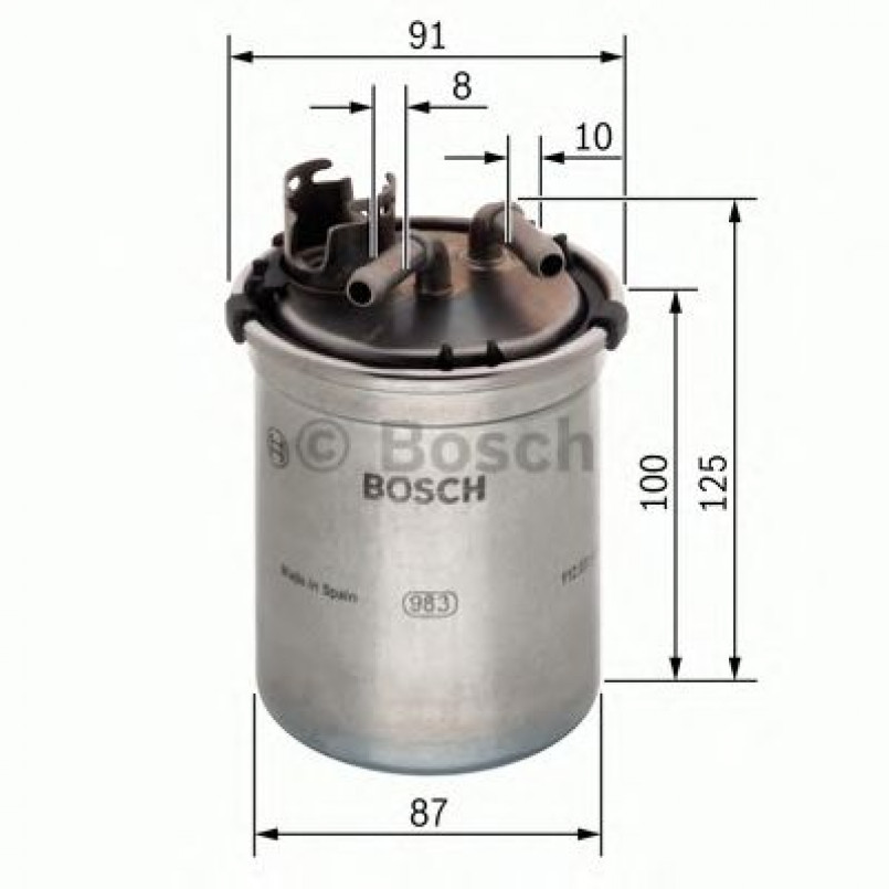 0450906426 BOSCH Фільтр палива N6426