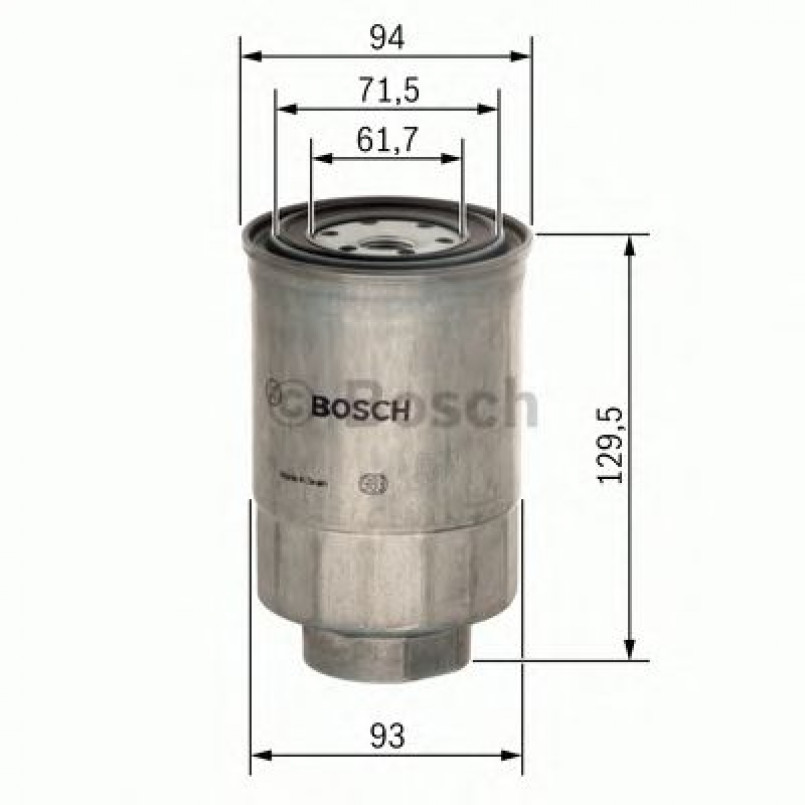 1457434453 BOSCH Фільтр палива N4453