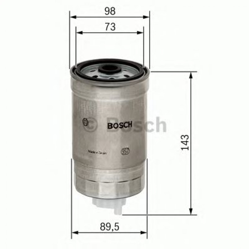 1457434459 BOSCH Фільтр палива