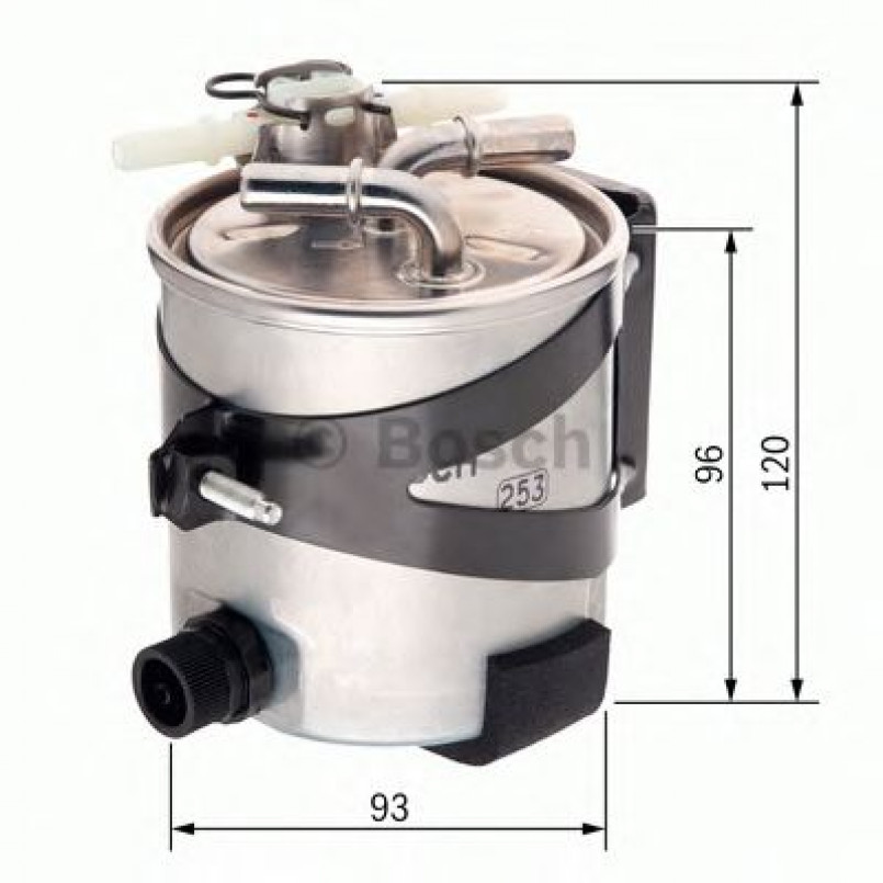 F026402016 BOSCH Фільтр палива N2016