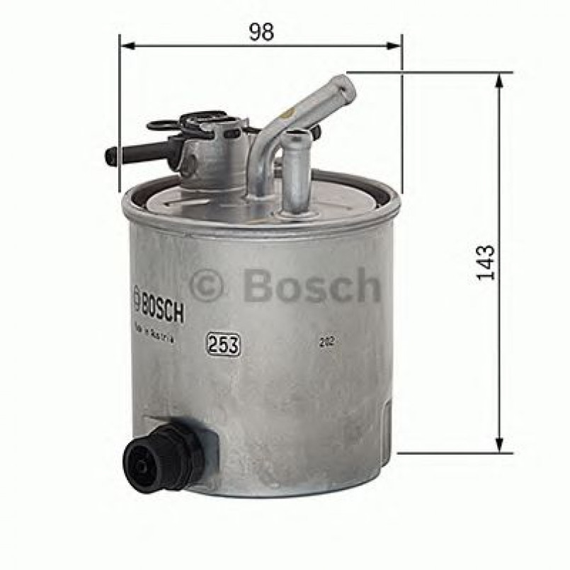 F026402849 BOSCH Фільтр палива