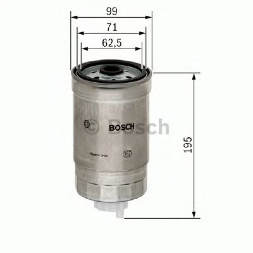 1457434402 BOSCH Фільтр палива N4402