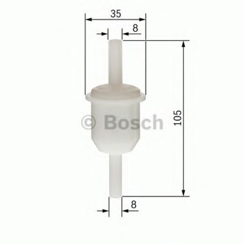 0450904058 BOSCH Фільтр палива F4058