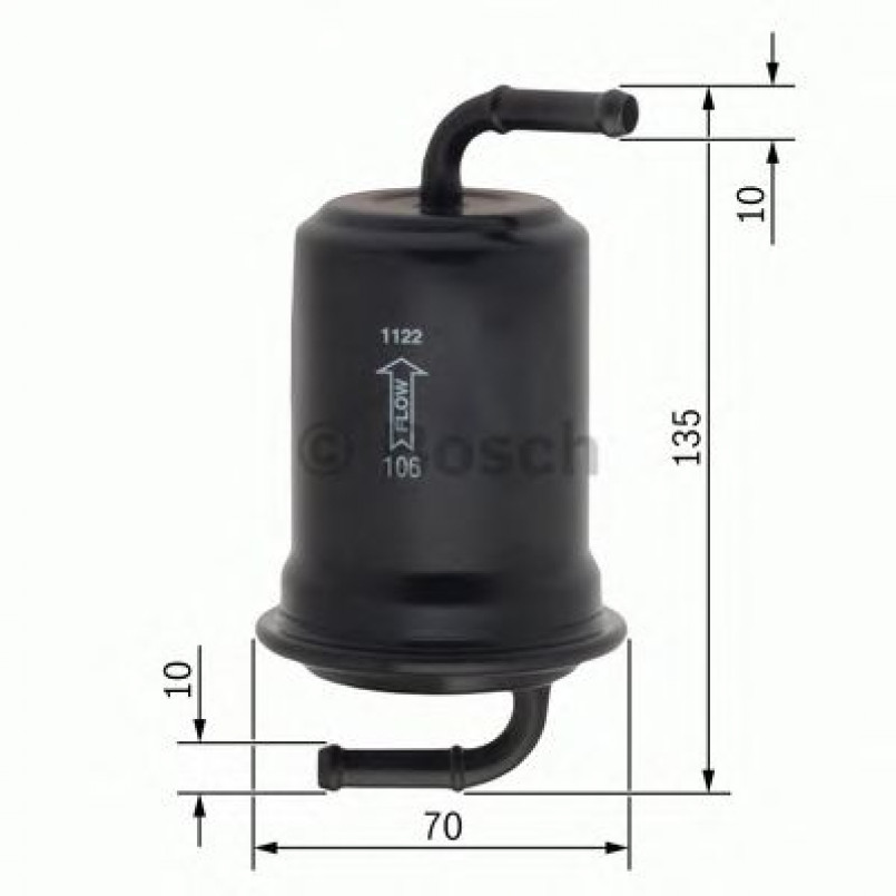 0450905983 BOSCH Фільтр палива F5983