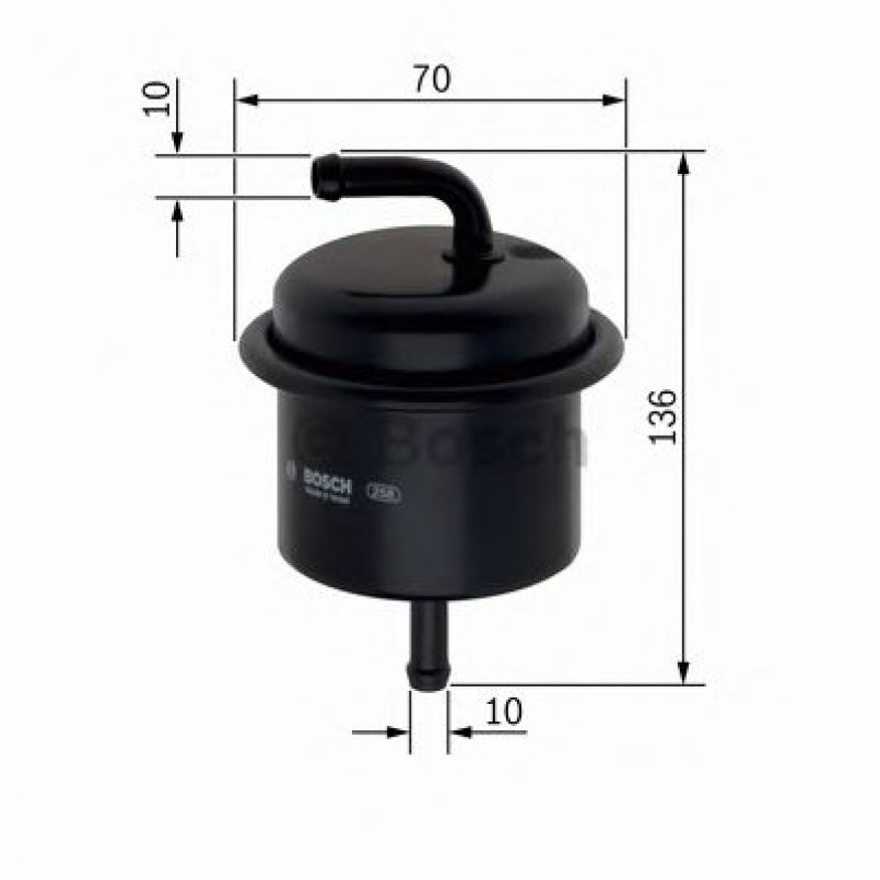 0450905986 BOSCH Фільтр палива F5986