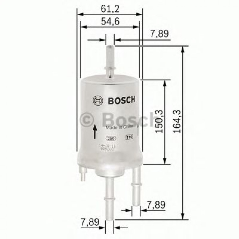 F026403006 BOSCH Фільтр палива F3006