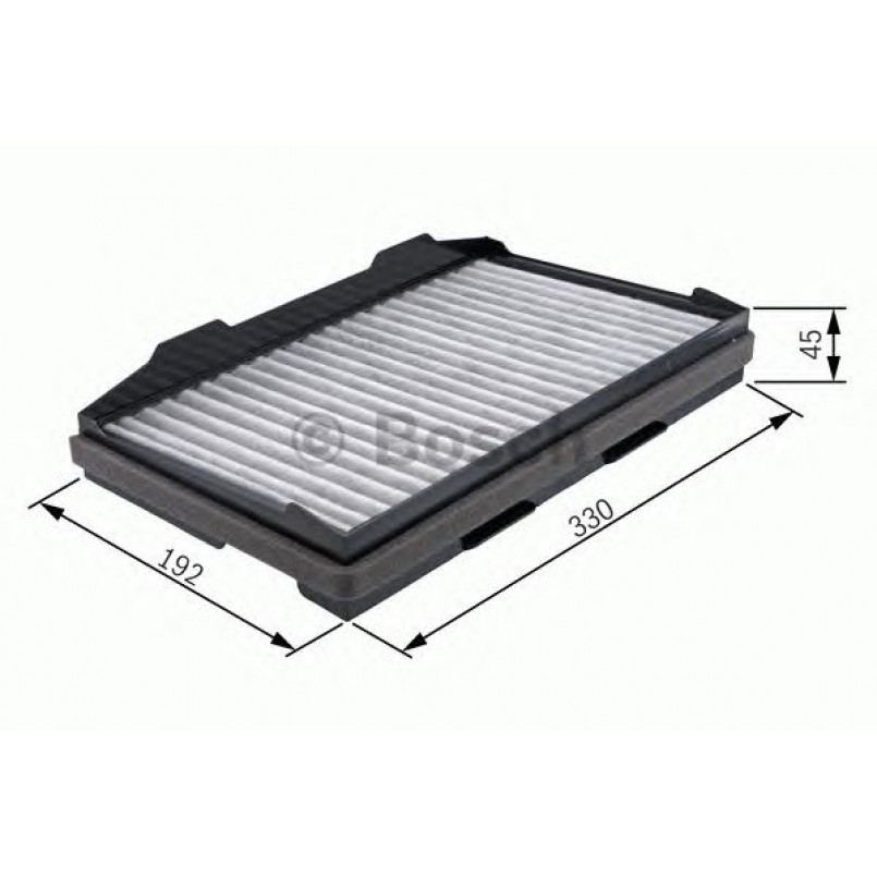 1987432208 BOSCH Фільтр салону M2208