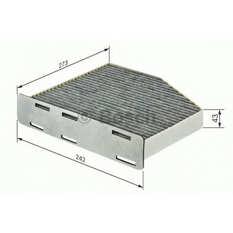 1987432464 BOSCH Фільтр салону