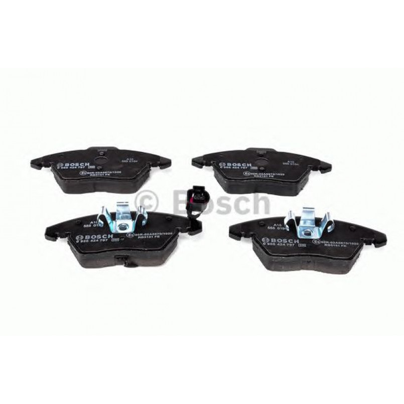 0986424797 BOSCH Гальмівні колодки до дисків BP938