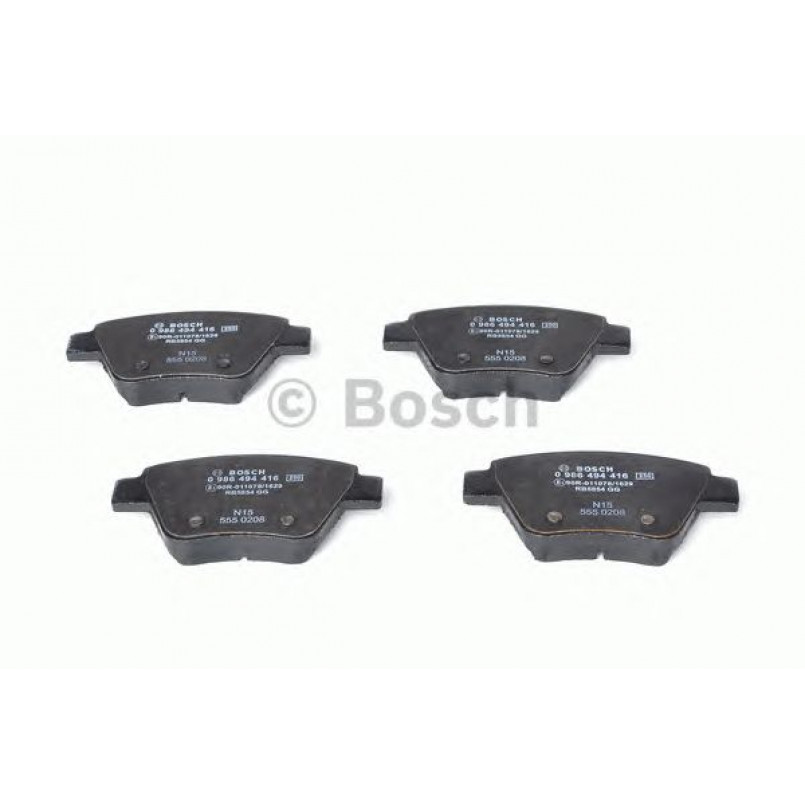 0986494416 BOSCH Гальмівні колодки до дисків