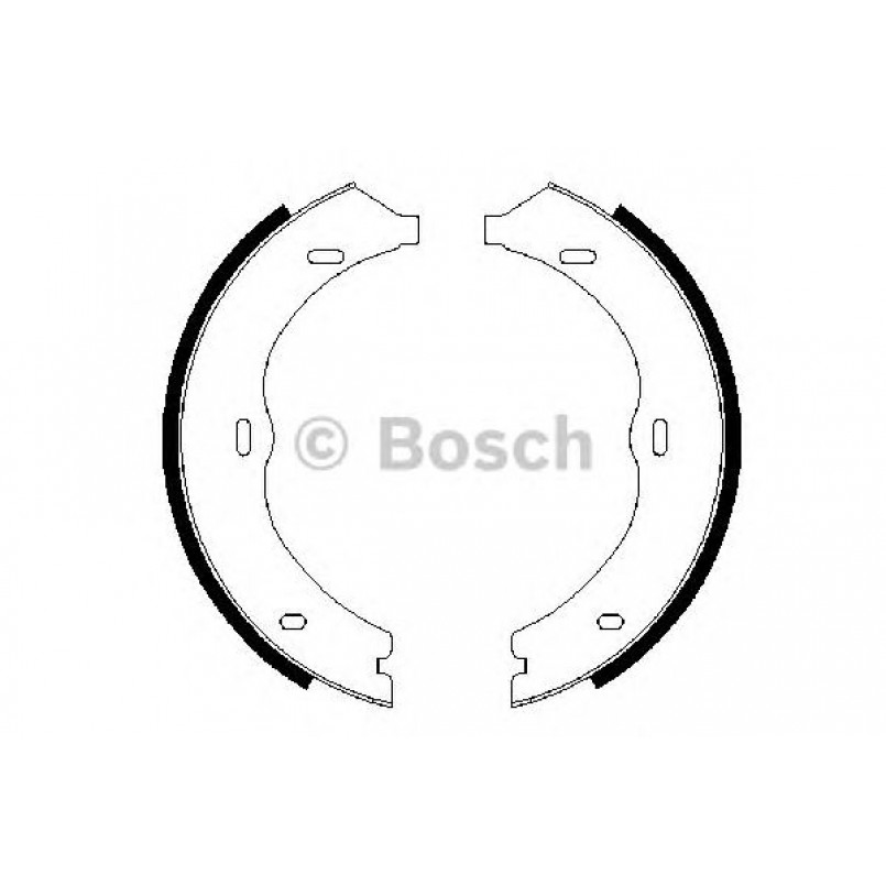 0986487718 BOSCH Гальмівні колодки до барабанів (HB) BS938