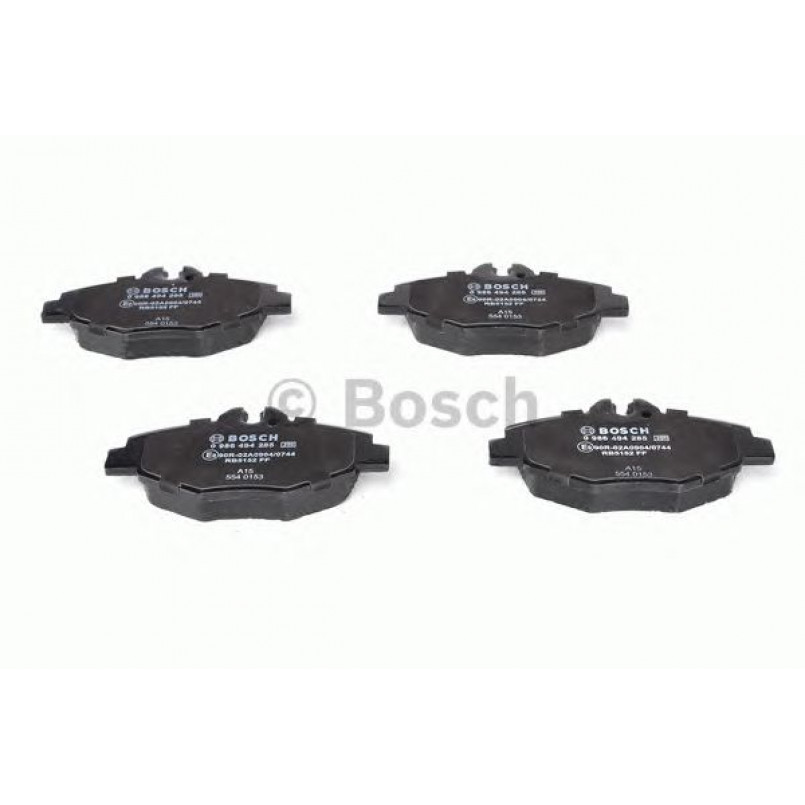 0986494285 BOSCH Гальмівні колодки до дисків