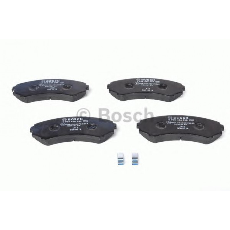 0986424709 BOSCH Гальмівні колодки до дисків BP422