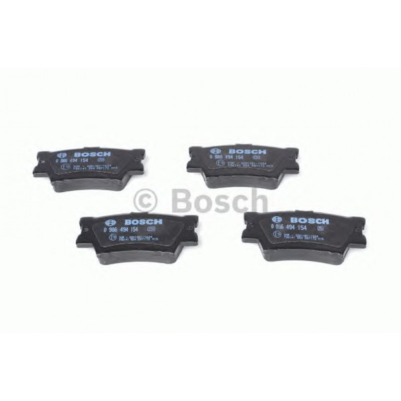 0986494154 BOSCH Гальмівні колодки до дисків BP1065