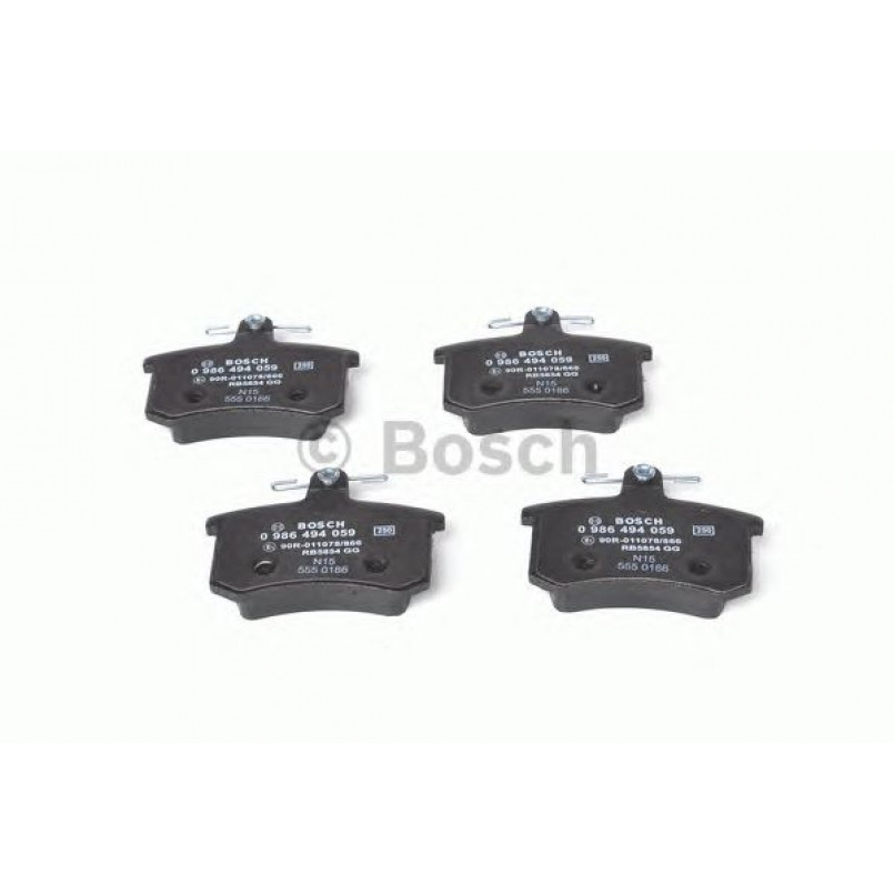 0986494059 BOSCH Гальмівні колодки до дисків BP783