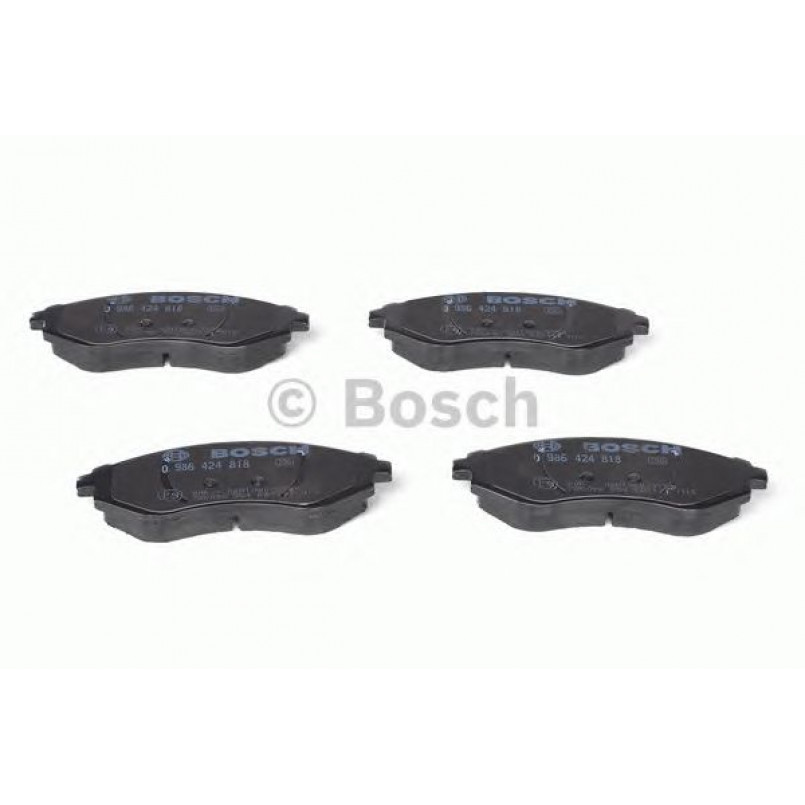 0986424818 BOSCH Гальмівні колодки до дисків BP956