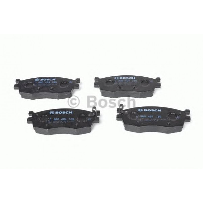 0986494139 BOSCH Гальмівні колодки до дисків