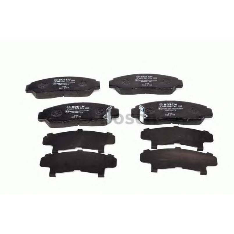 0986424722 BOSCH Гальмівні колодки до дисків BP433