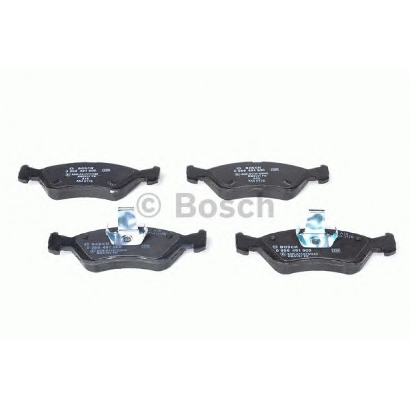 0986491900 BOSCH Гальмівні колодки до дисків BP788