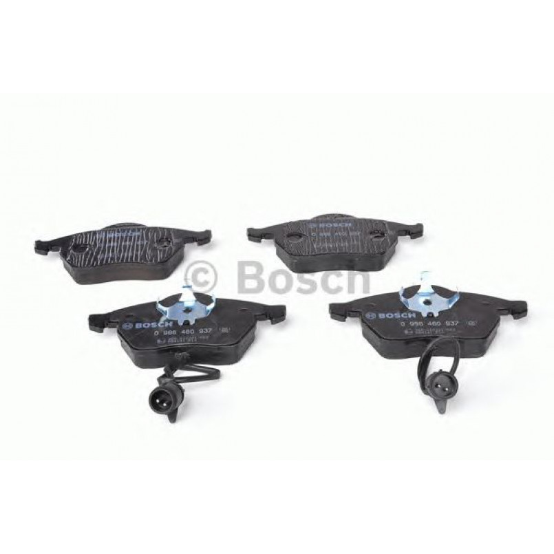 0986460937 BOSCH Гальмівні колодки до дисків BP507