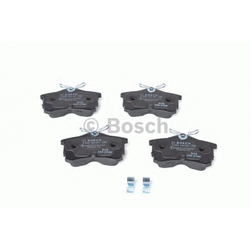 0986424661 BOSCH Гальмівні колодки до дисків BP377