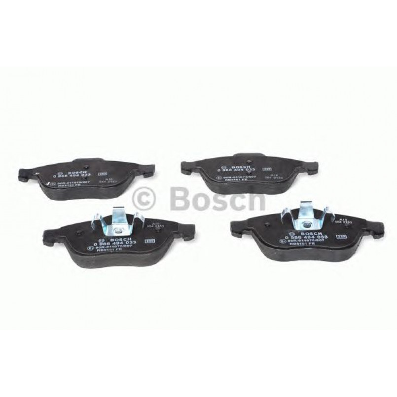 0986494033 BOSCH Гальмівні колодки до дисків BP347