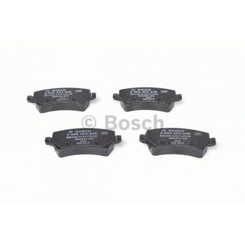 0986494248 BOSCH Гальмівні колодки до дисків