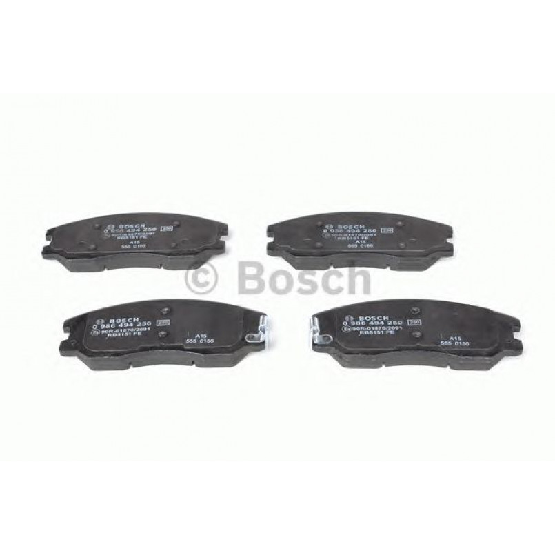 0986494250 BOSCH Гальмівні колодки до дисків BP1122