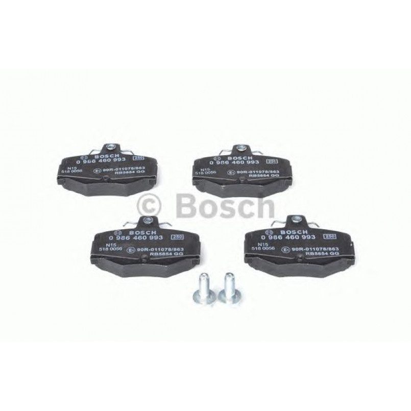 0986460993 BOSCH Гальмівні колодки до дисків BP560