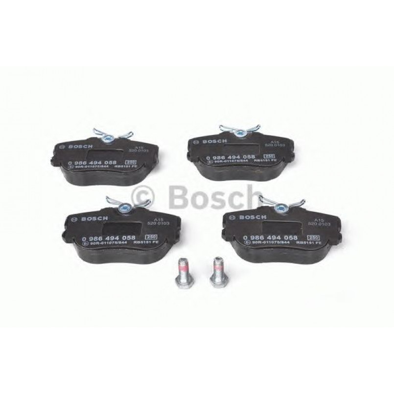 0986494058 BOSCH Гальмівні колодки до дисків BP770