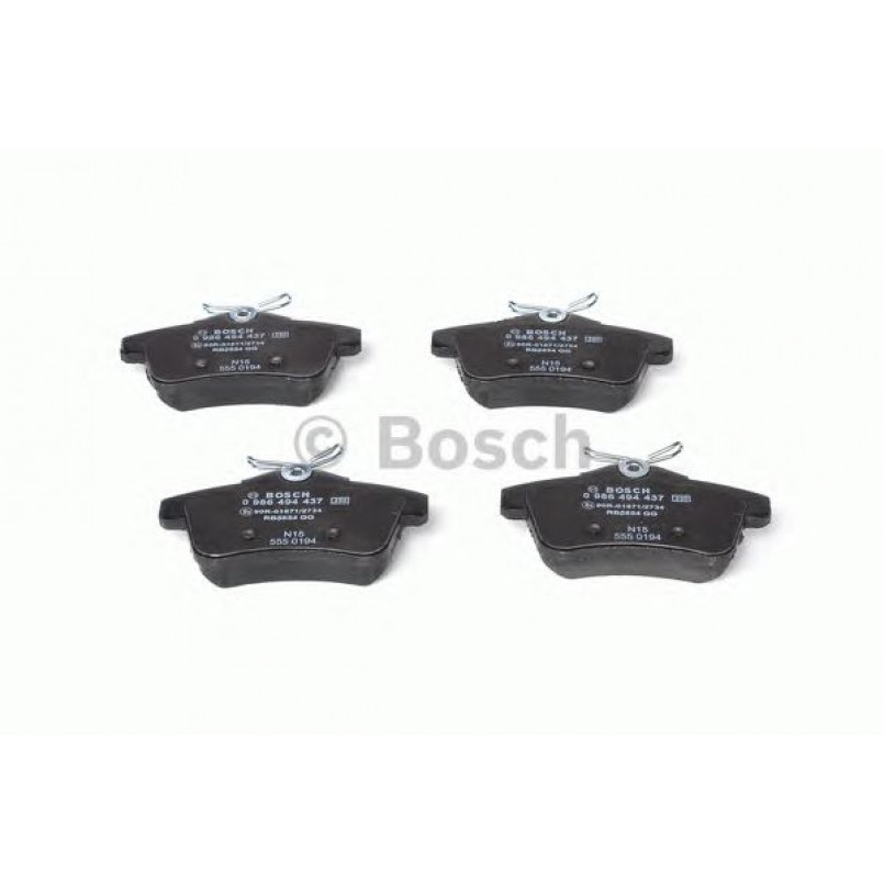 0986494437 BOSCH Гальмівні колодки до барабанів (HB)