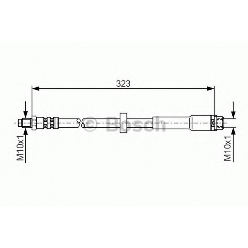 1987476293 BOSCH Гальмівний шланг