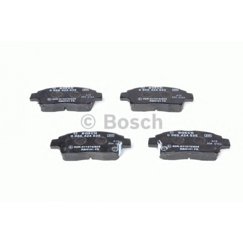 0986424535 BOSCH Гальмівні колодки до дисків BP288
