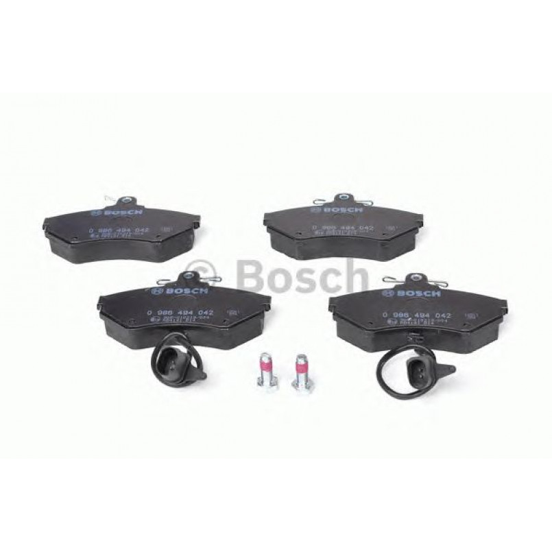 0986494042 BOSCH Гальмівні колодки до дисків BP390