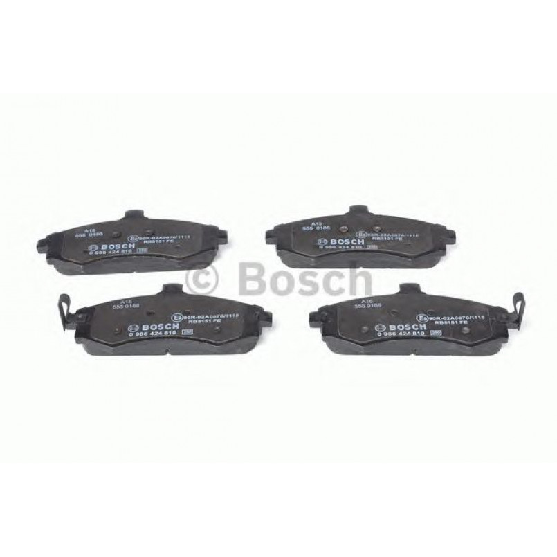 0986424810 BOSCH Гальмівні колодки до дисків BP948