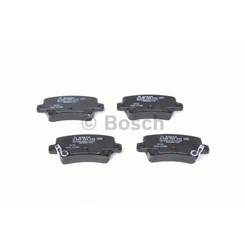 0986494249 BOSCH Гальмівні колодки до дисків