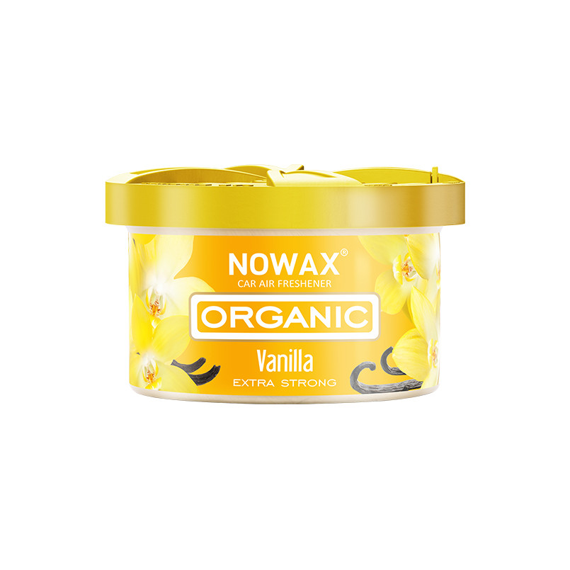 NOWAX Ароматизатор повітря Nowax серія Organic - Vanilla (18шт/уп)