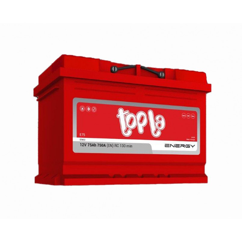 75 Ah/12V Energy Euro (0)  750A(EN)