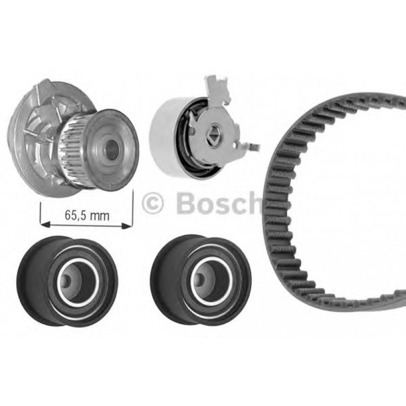 1987948885 BOSCH Комплект (ремінь+ролики)