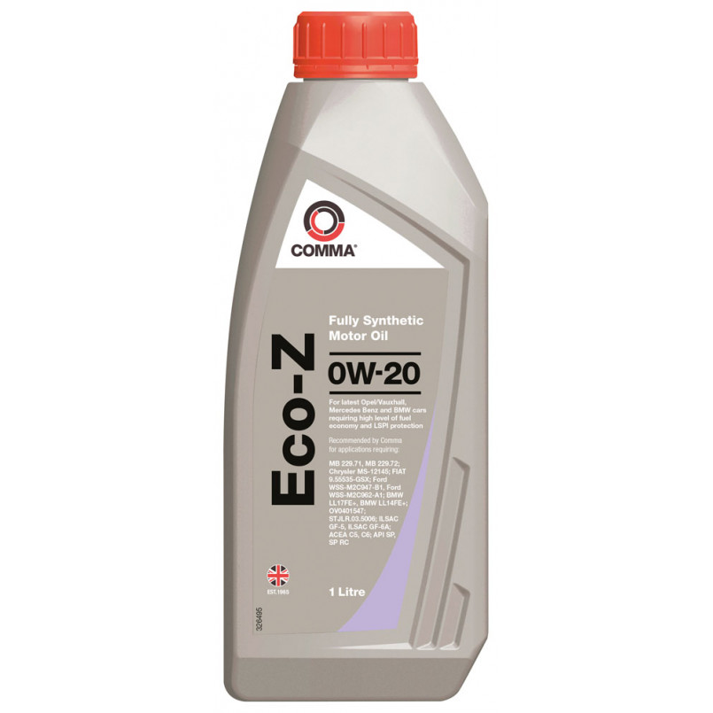 Моторне масло Comma ECO-Z 0W-20 1л (12шт/уп)
