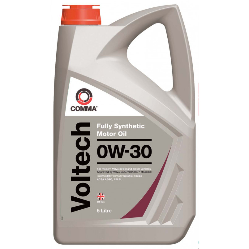 Моторне мастило Comma Voltech 0W-30 5Л (4шт/уп)