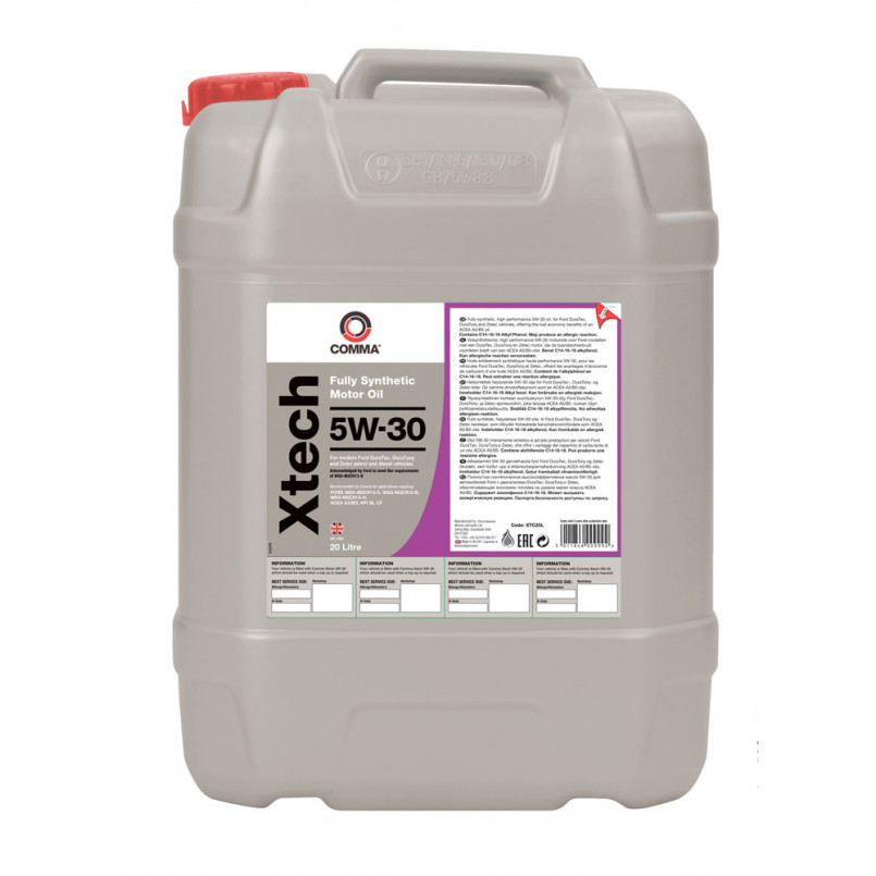 Моторне масло Comma  XTECH 5W-30 20л (1шт/уп)